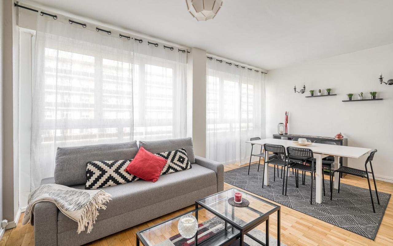 Superbe Apart 2 Rooms Lumineaux Parking Casa Лион Екстериор снимка