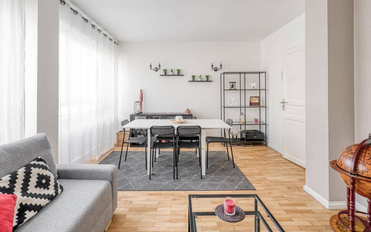 Superbe Apart 2 Rooms Lumineaux Parking Casa Лион Екстериор снимка