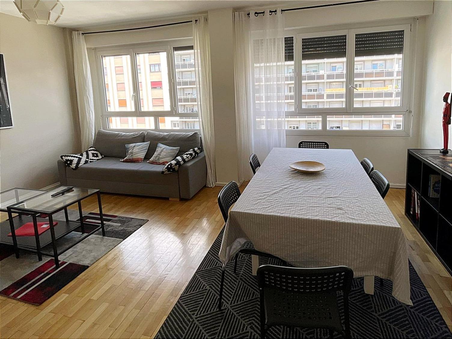 Superbe Apart 2 Rooms Lumineaux Parking Casa Лион Екстериор снимка